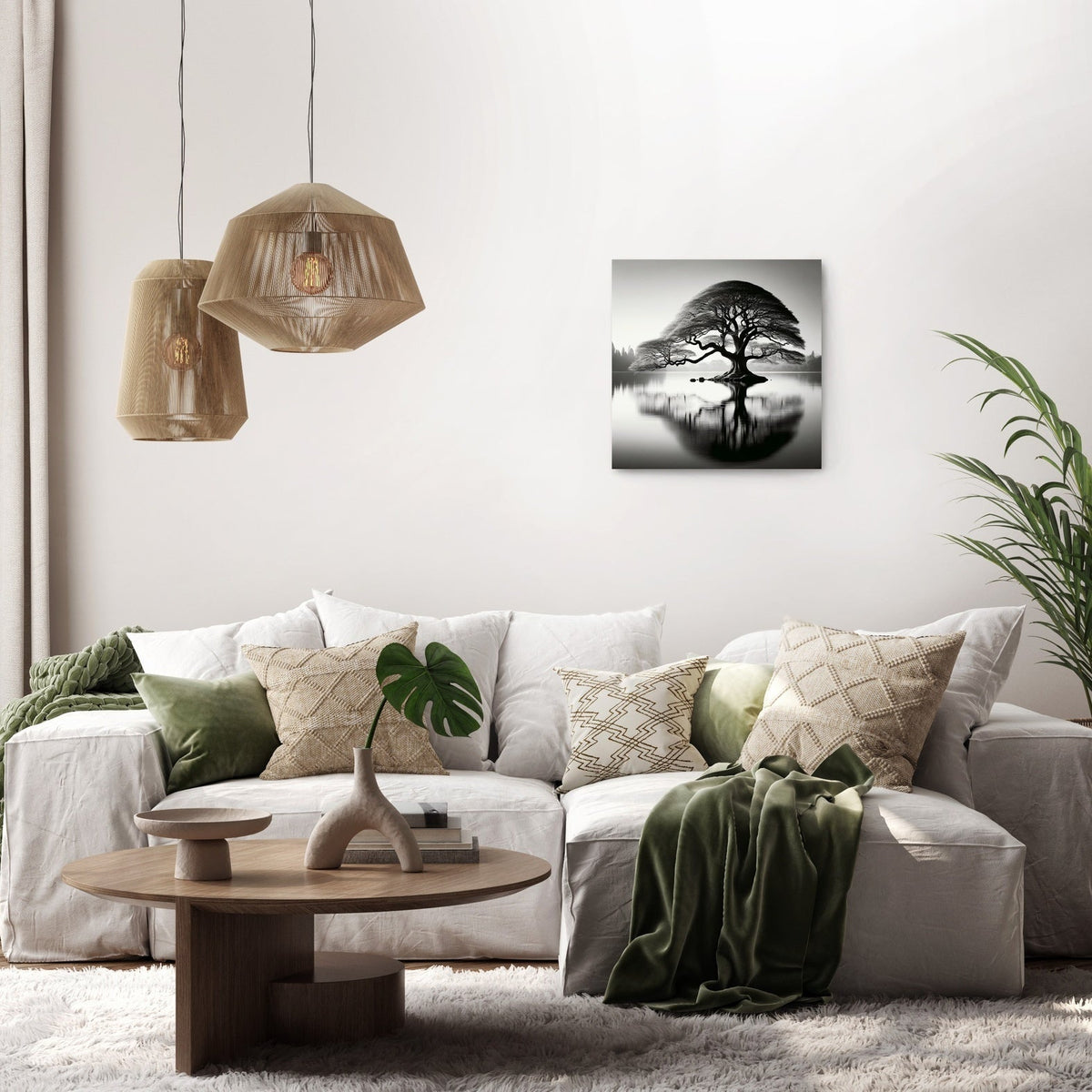 Gilded Waterscape Canvas