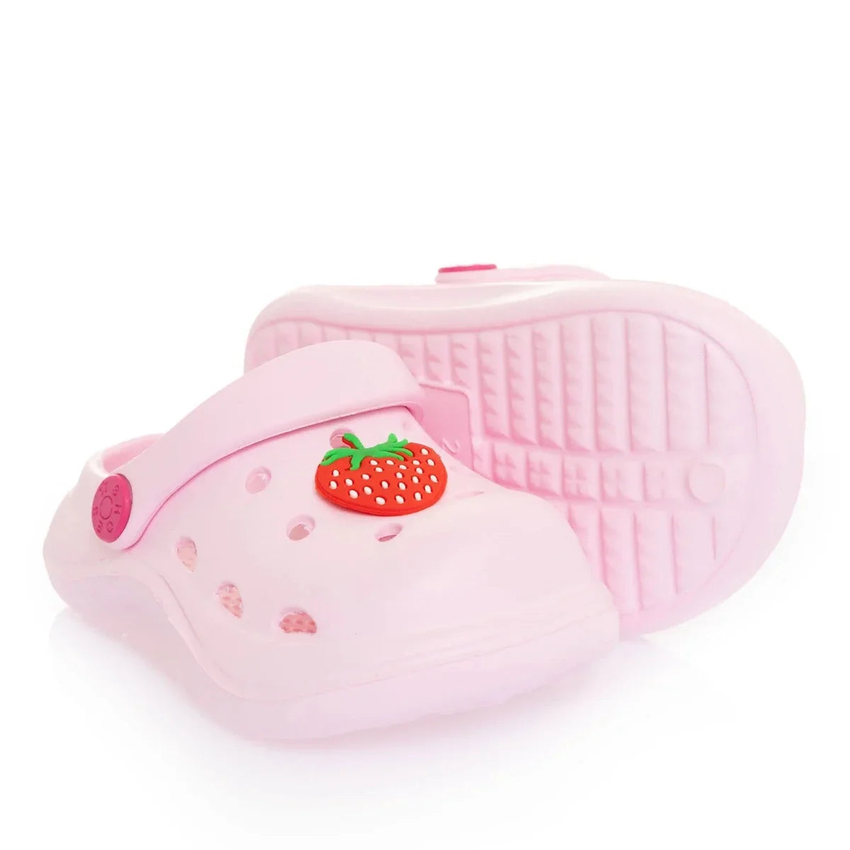 HelloBaby Strawberry Detail Baby Pool Slides - Pink