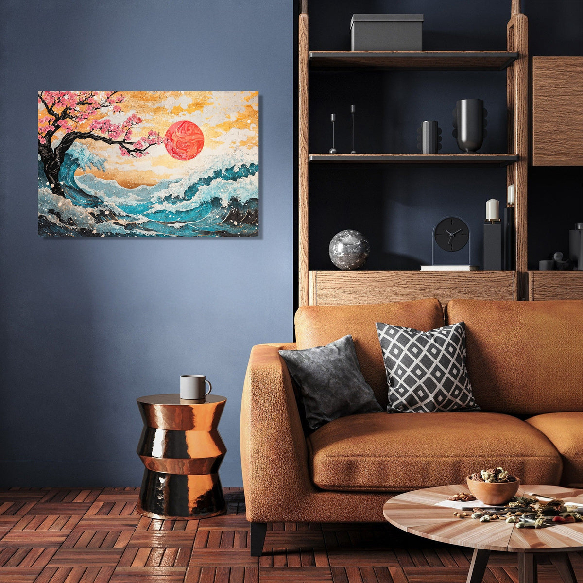 Vibrant Nature Burst Canvas