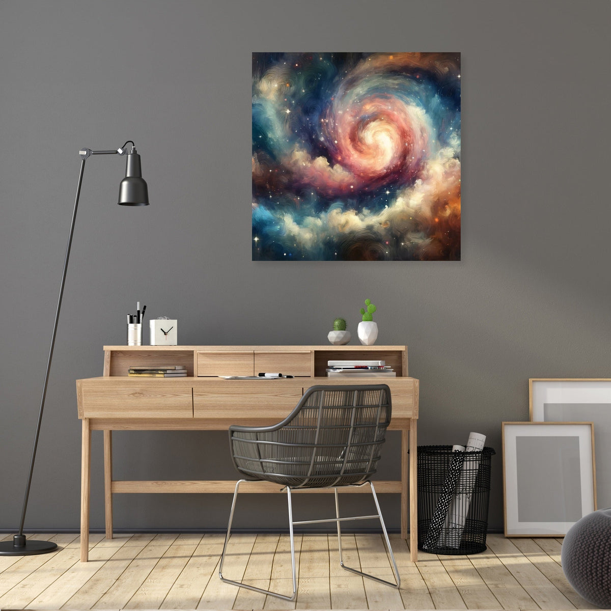 Galactic Swirls Canvas