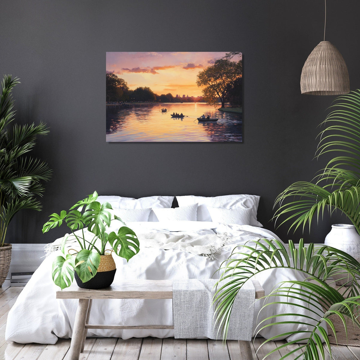 Sunset Serpentine Canvas