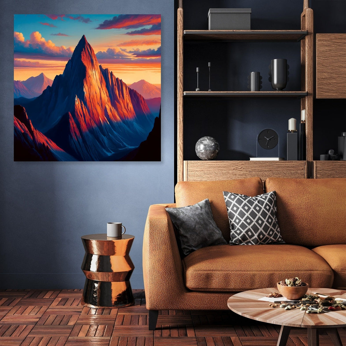 Mitre Peak Sunset Majesty Canvas
