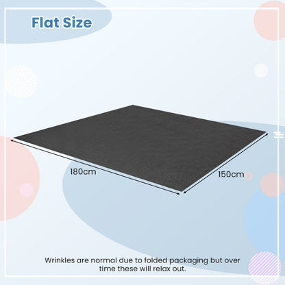 Absorbent Oil Spill Parking Mat Includes Double Sided Tape-L