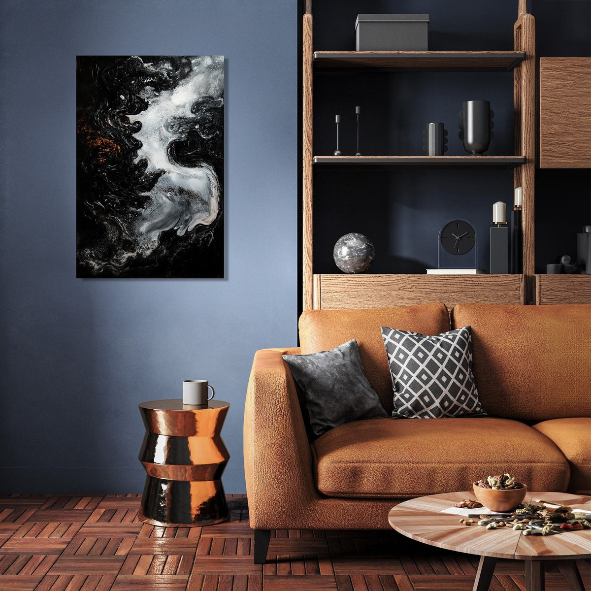 Enigmatic Shadows Canvas