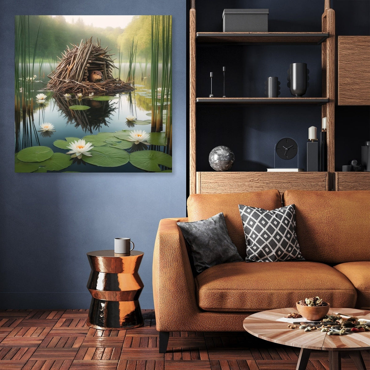 Beaver Lodge Harmony Canvas