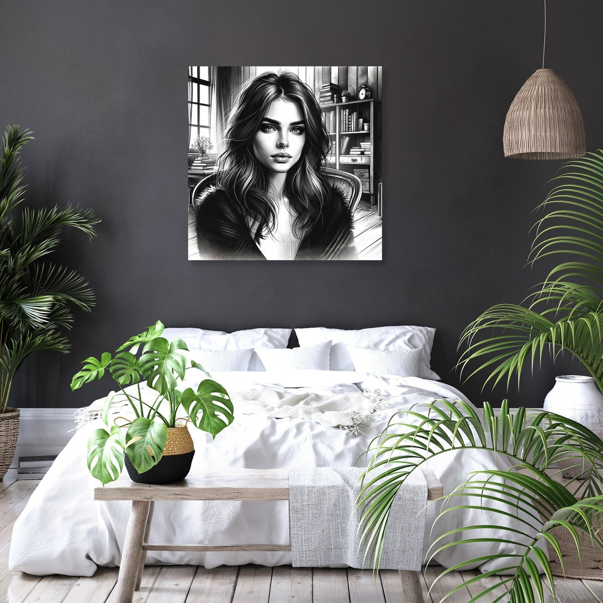 Intimate Portrait Canvas