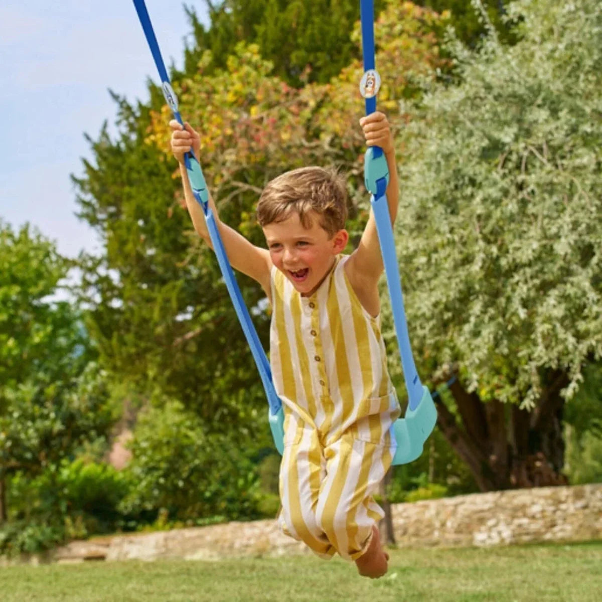 TP Metal Double Swing Set with Bluey Quadpod
