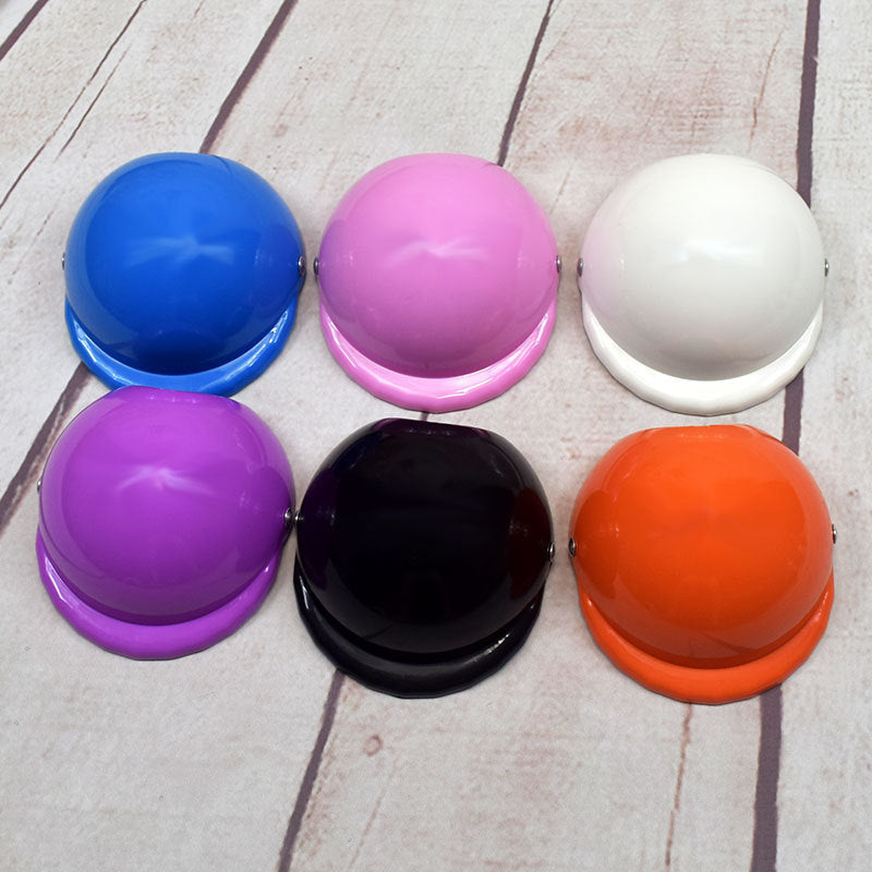Dog Motorcycle Cap Plastic Helmet