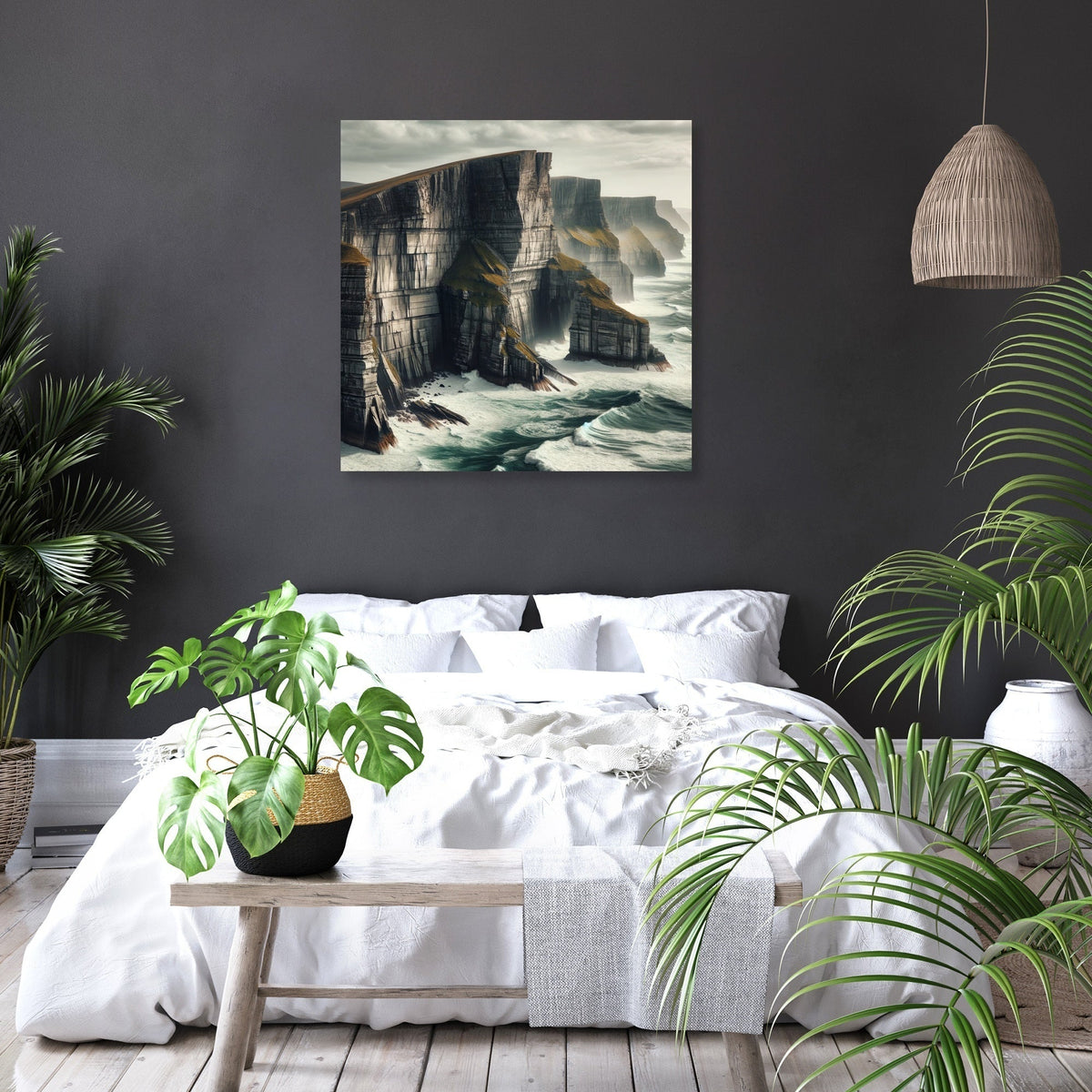 Wild Cliffs Canvas