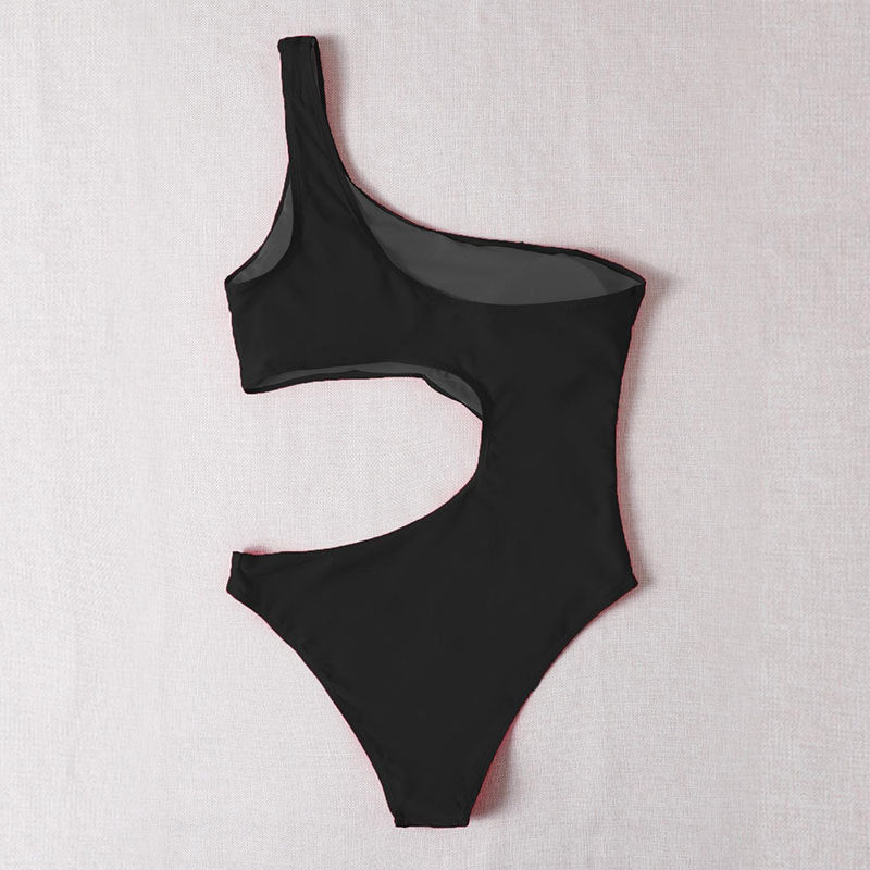 Women's Beach Vacation Sexy Fashion Bikini One Piece Swimsuit