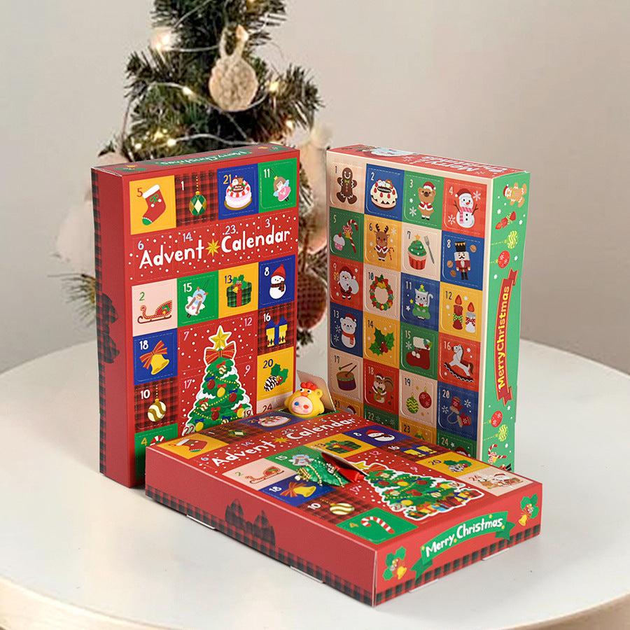 24 Grid Christmas Gift Box Blind  Packaging
