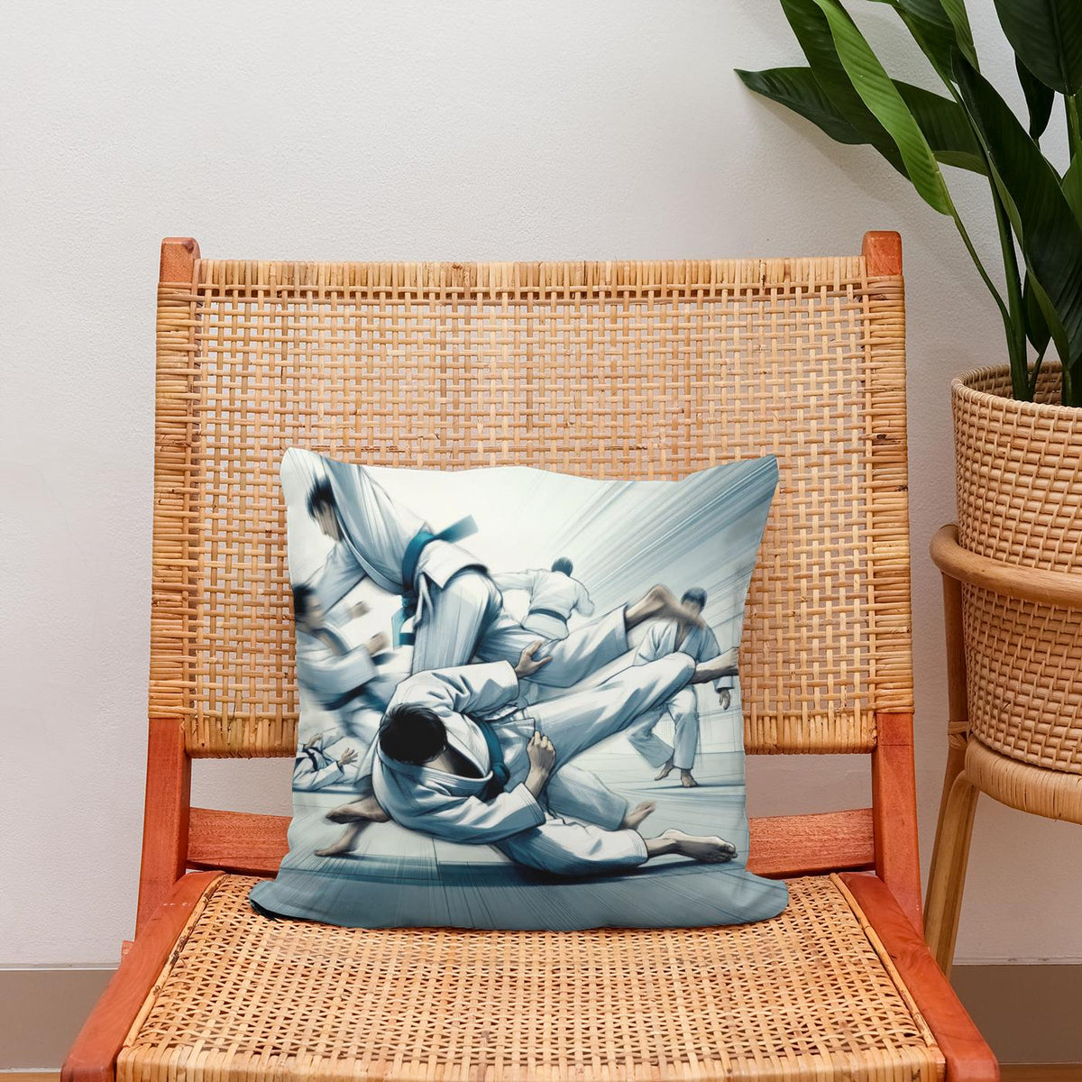Judo Motion Cotton Cushion