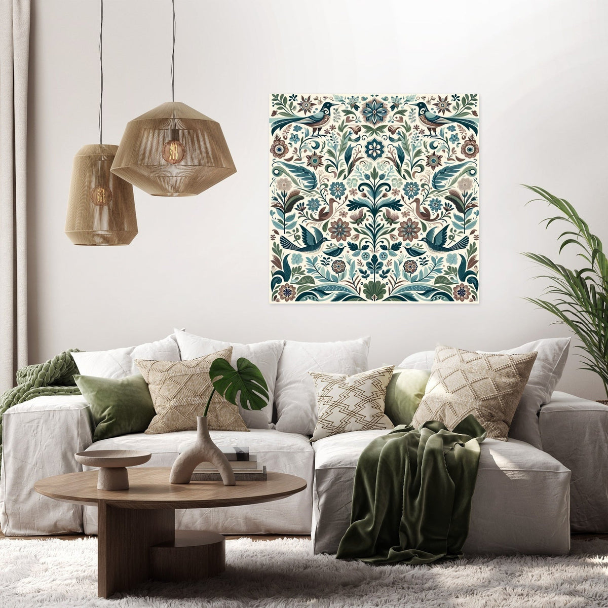 Nordic Nature Harmony Canvas