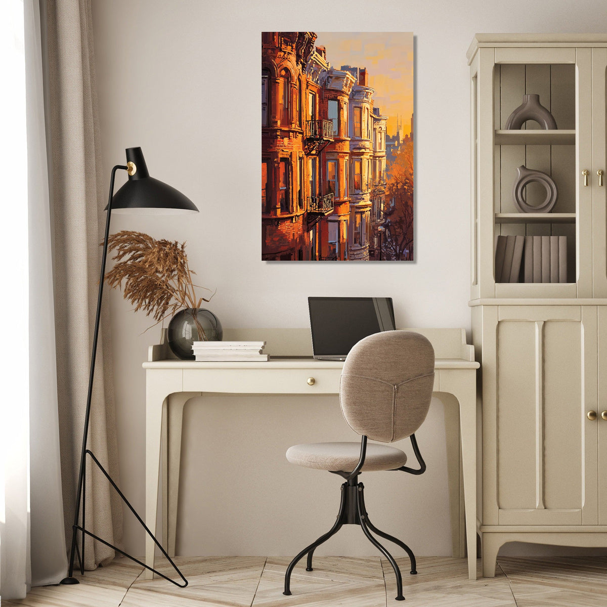 Victorian Brickwork Canvas