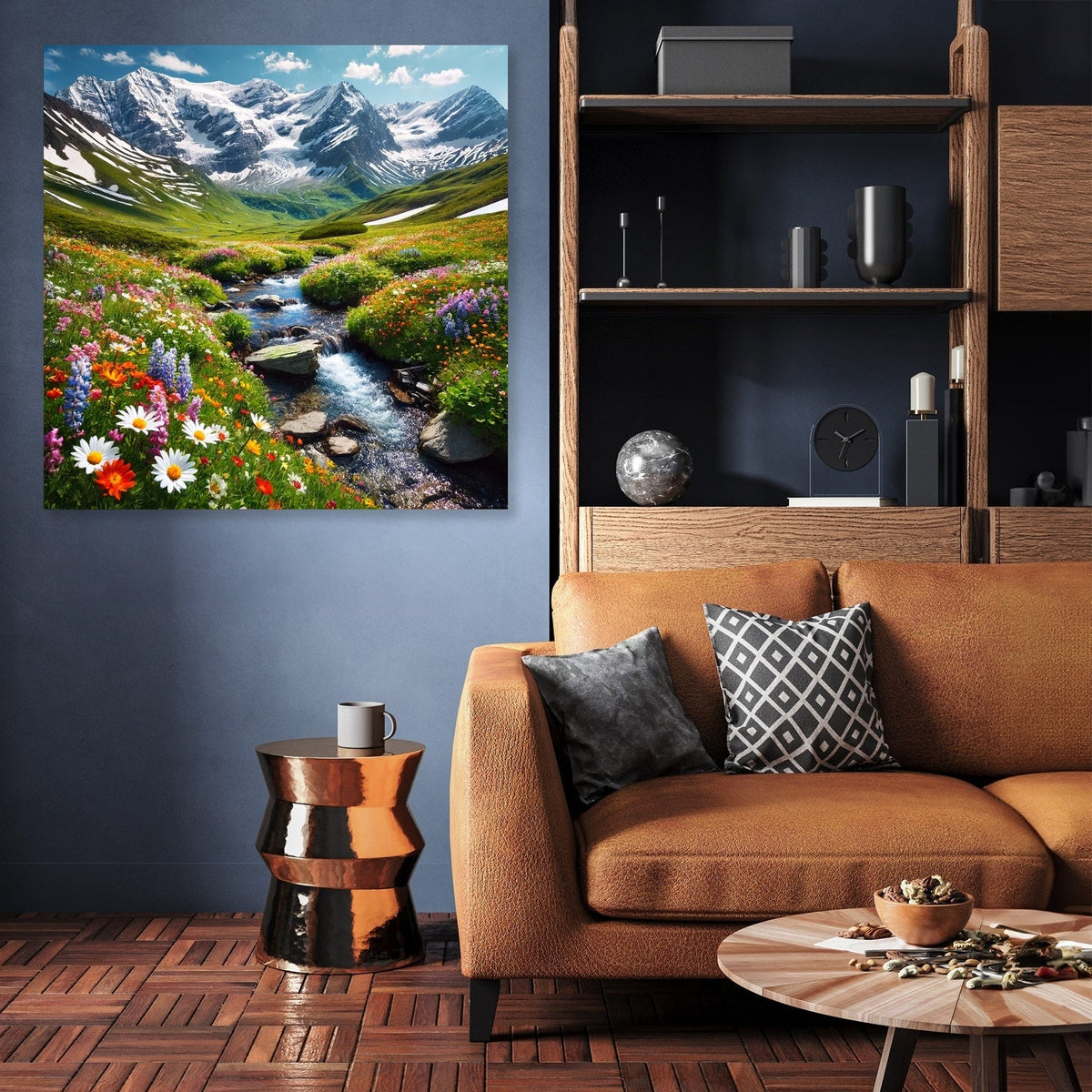 Alpine Bloom Canvas