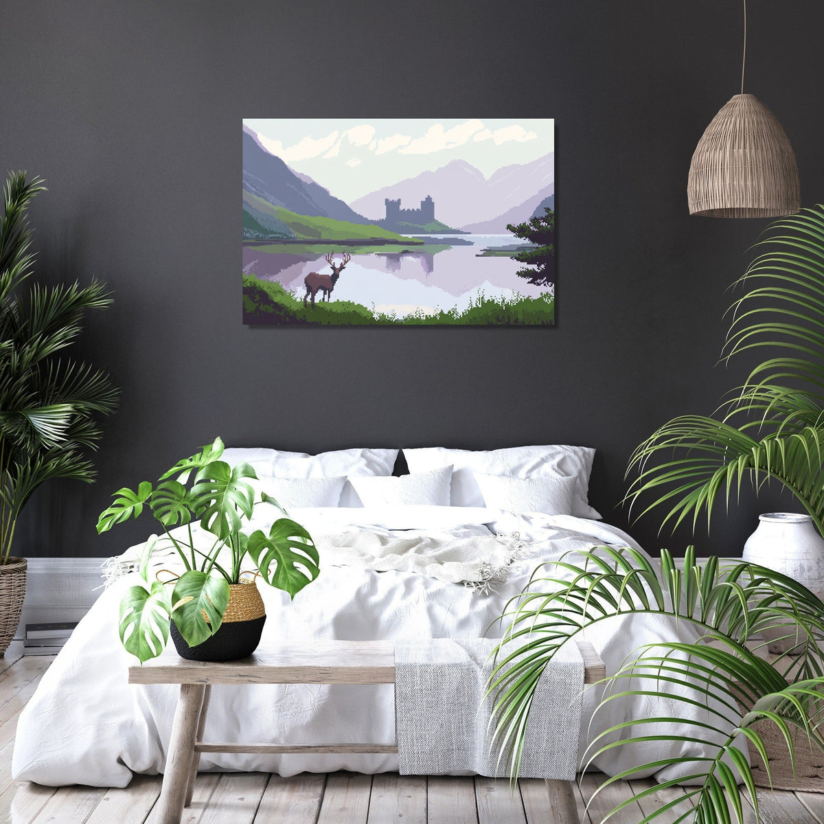 Highland Stag Canvas