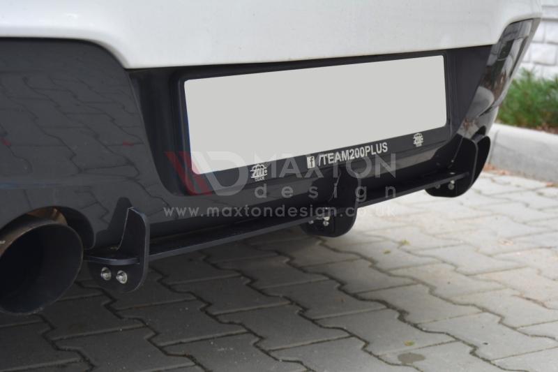 Maxton Design - Aftermarket  BMW 1 F20/F21 M-POWER REAR DIFFUSER & REAR SIDE SPLITTERS (PREFACE)
