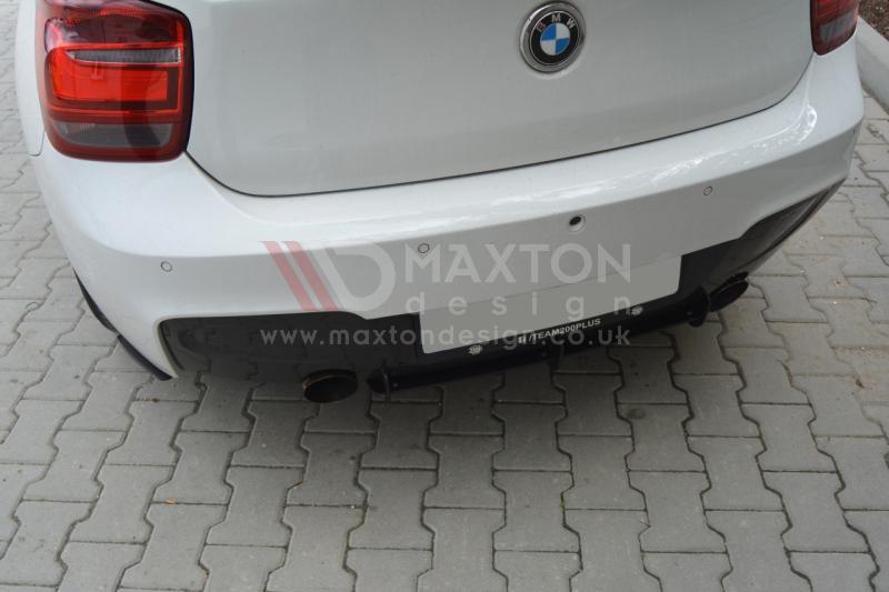 Maxton Design - Aftermarket  BMW 1 F20/F21 M-POWER REAR DIFFUSER & REAR SIDE SPLITTERS (PREFACE)