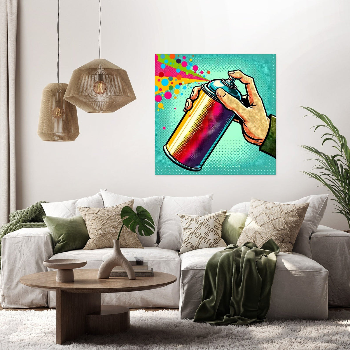 Spray Art Canvas