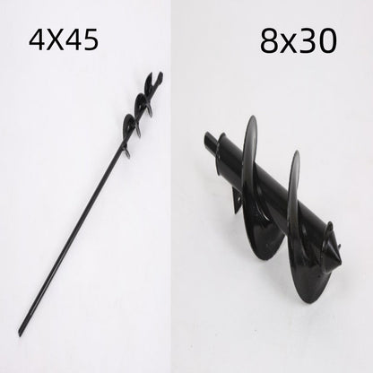 Charging Garden Screw Twist Pit Drill Bit