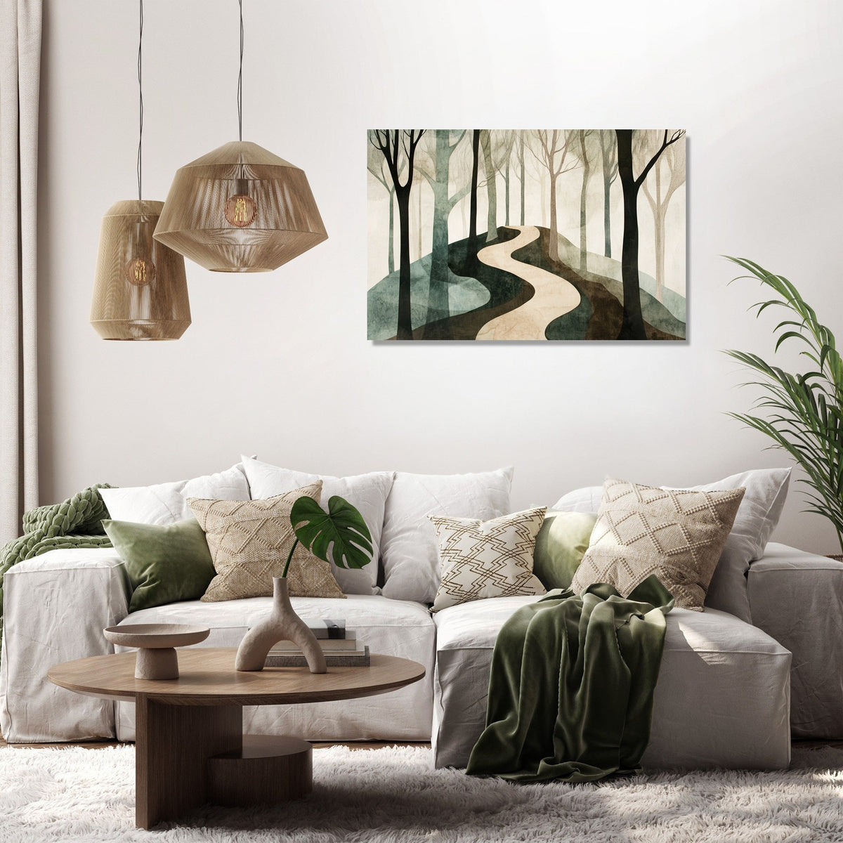 Forest Pathway Canvas