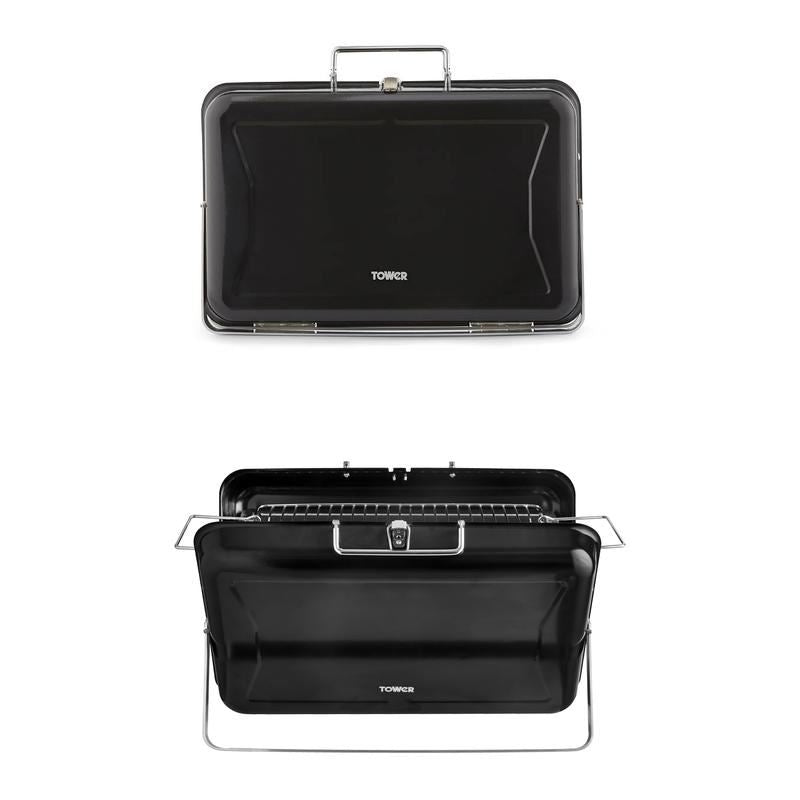 Tower Day Tripper Portable BBQ Black