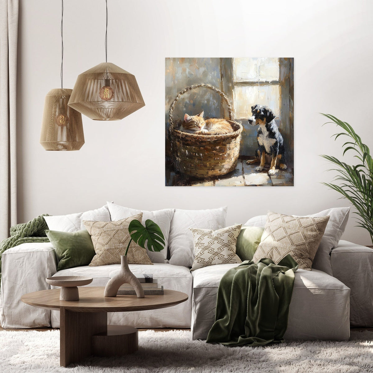 Envious Glance Canvas