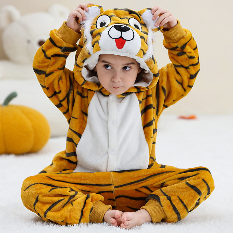 Cartoon Animal Onesies For Older Children Halloween Performance Costumes