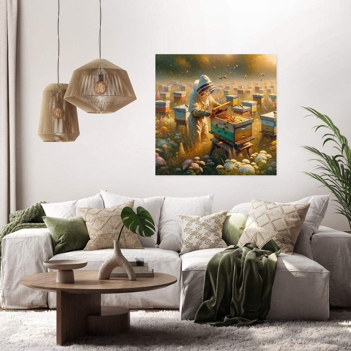 Beekeeper's Harmony Canvas