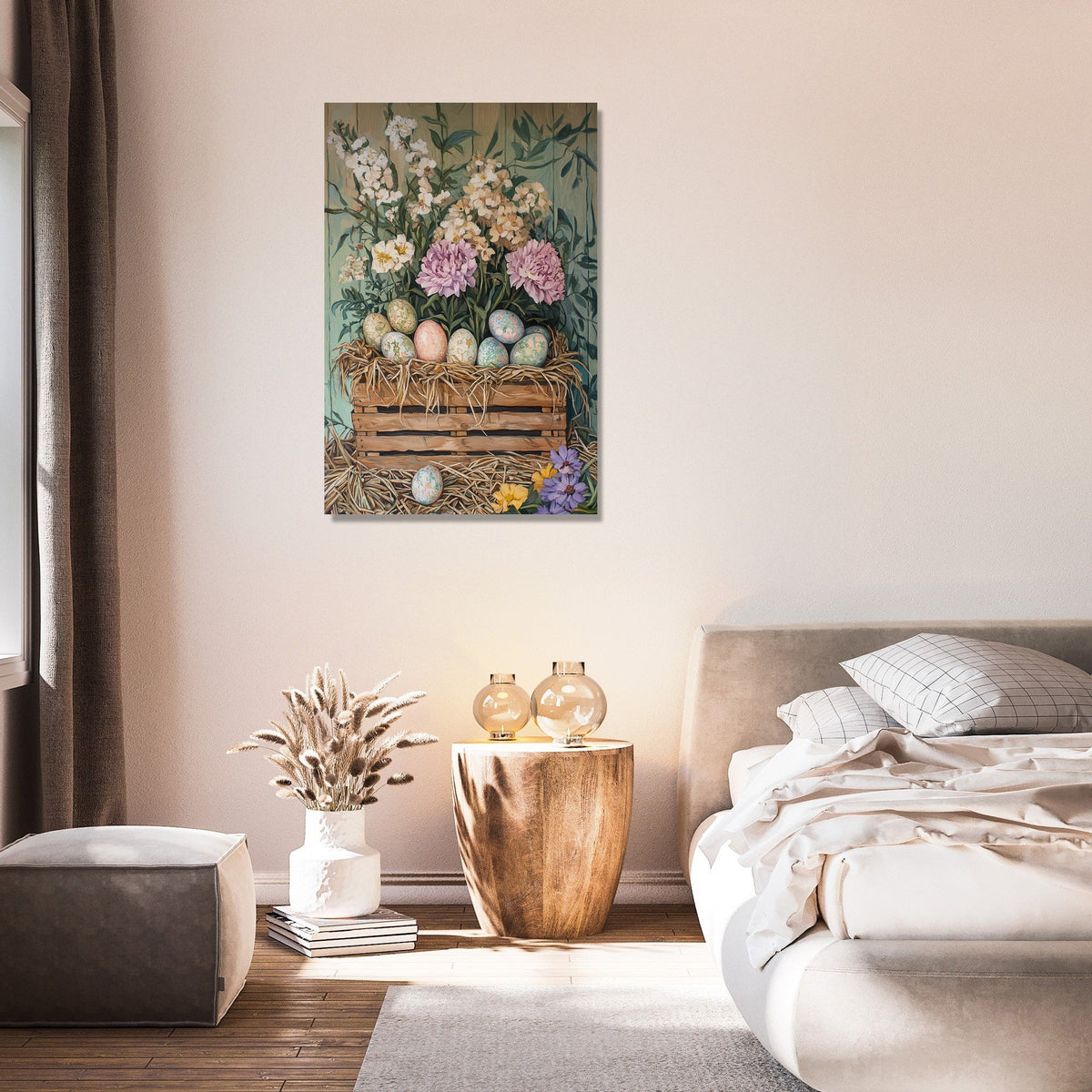 Easter's Rustic Canvas