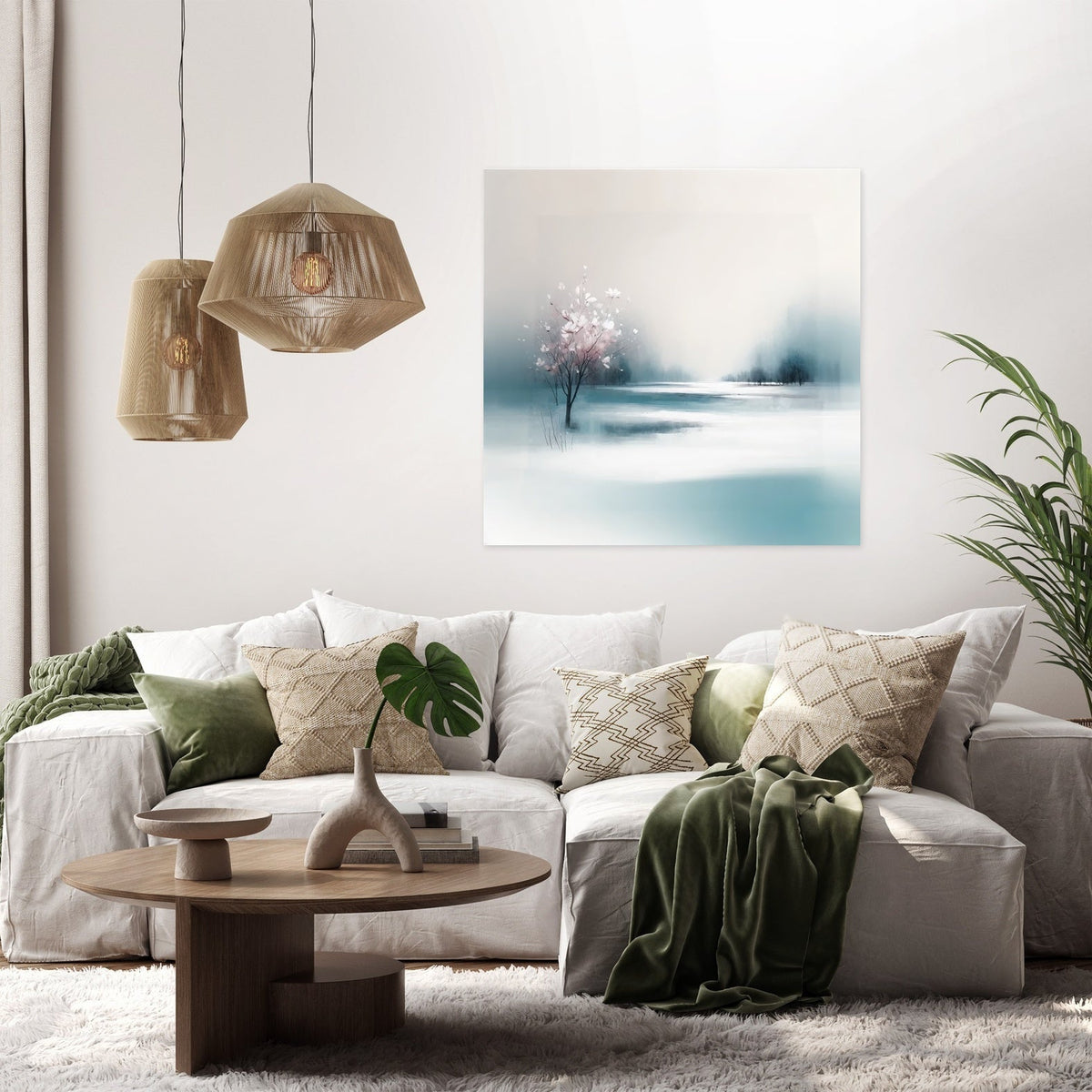Winter's Silence Canvas