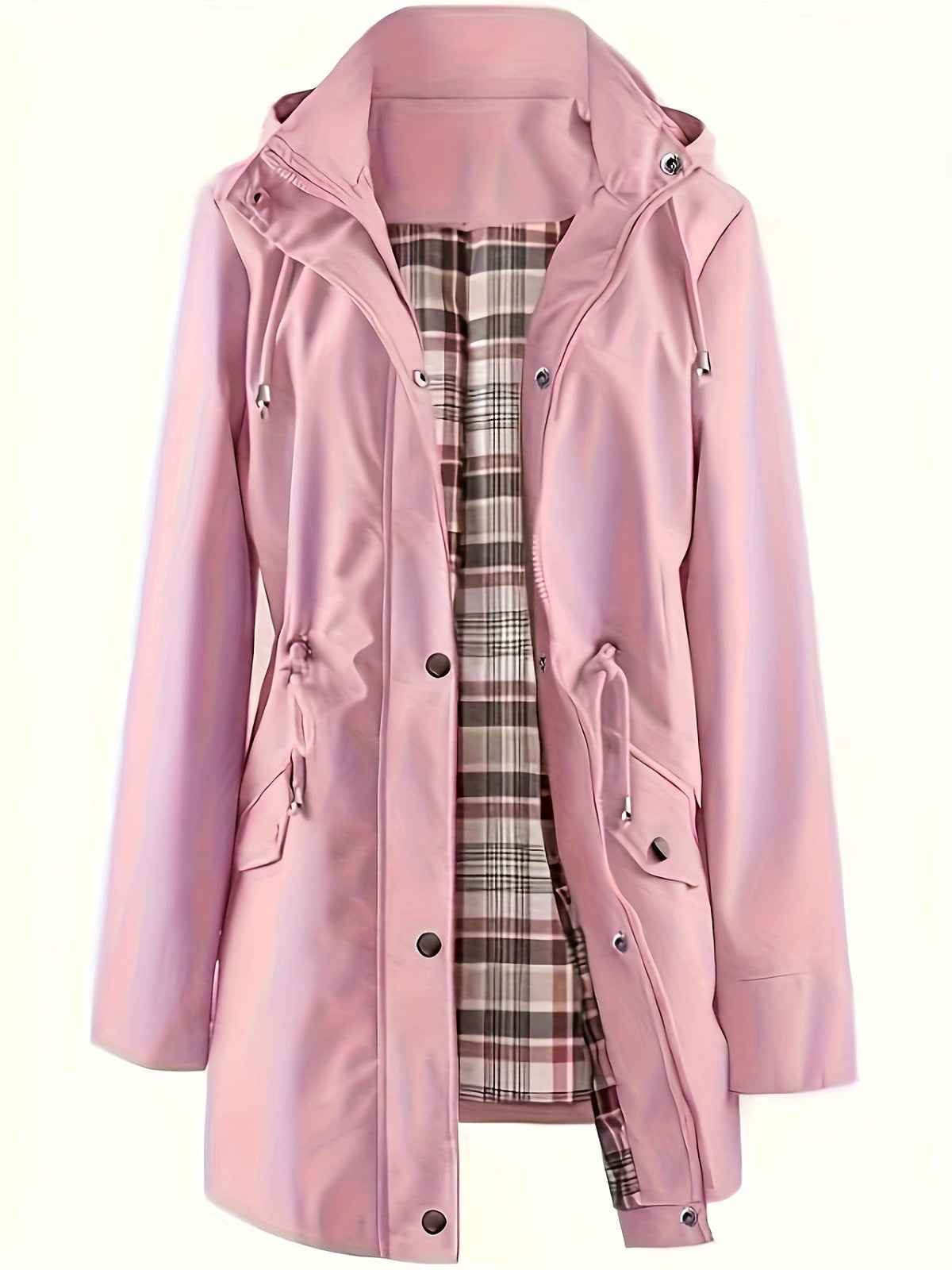 Women's Outdoor Sports Lightweight Hoodie Cinched Coat