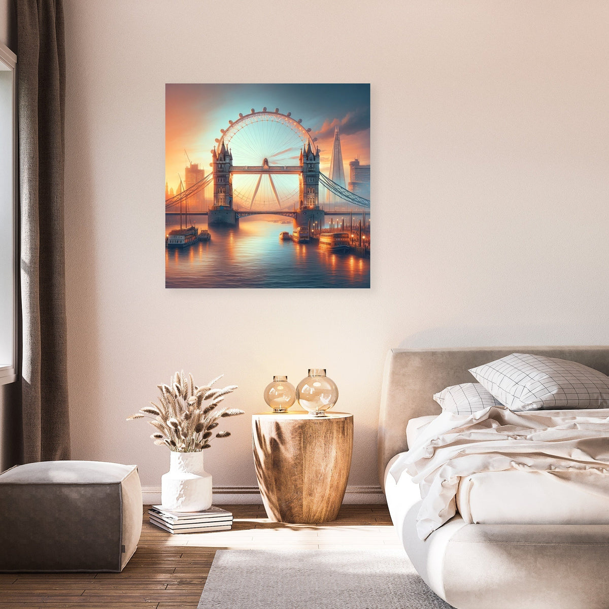London Dusk Transition Canvas