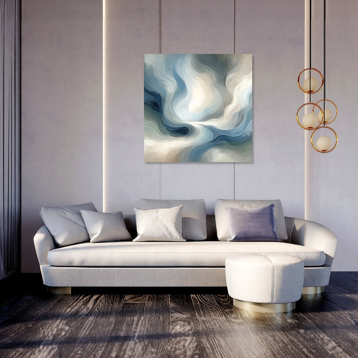 Embrace of Solitude Canvas