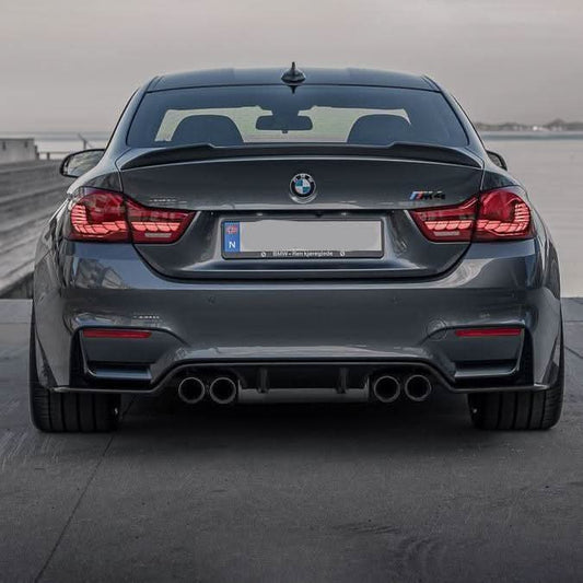 3D Style Carbon Fibre Rear Diffuser for BMW F80 M3 F82 F83 M4 14-20
