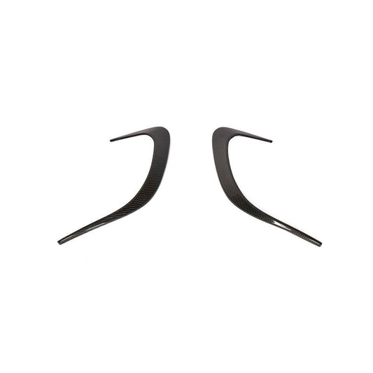 A Style Carbon Fibre Canards (2 Pieces) for Mercedes Benz C257 CLS 19-Present