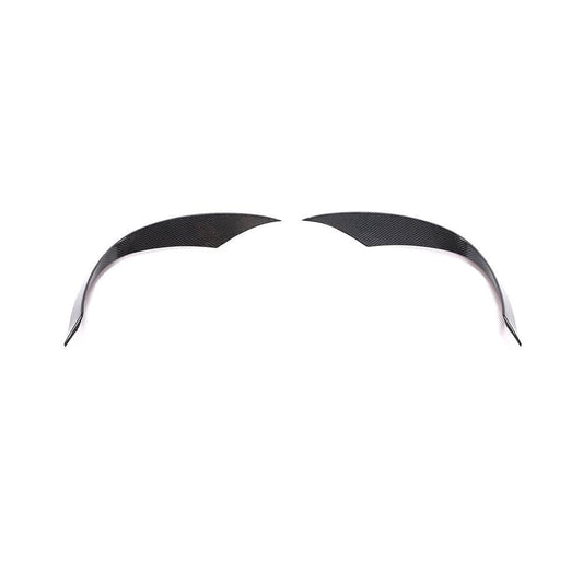 A Style Carbon Fibre Front Canards for Mercedes Benz R172 SLK 16-19