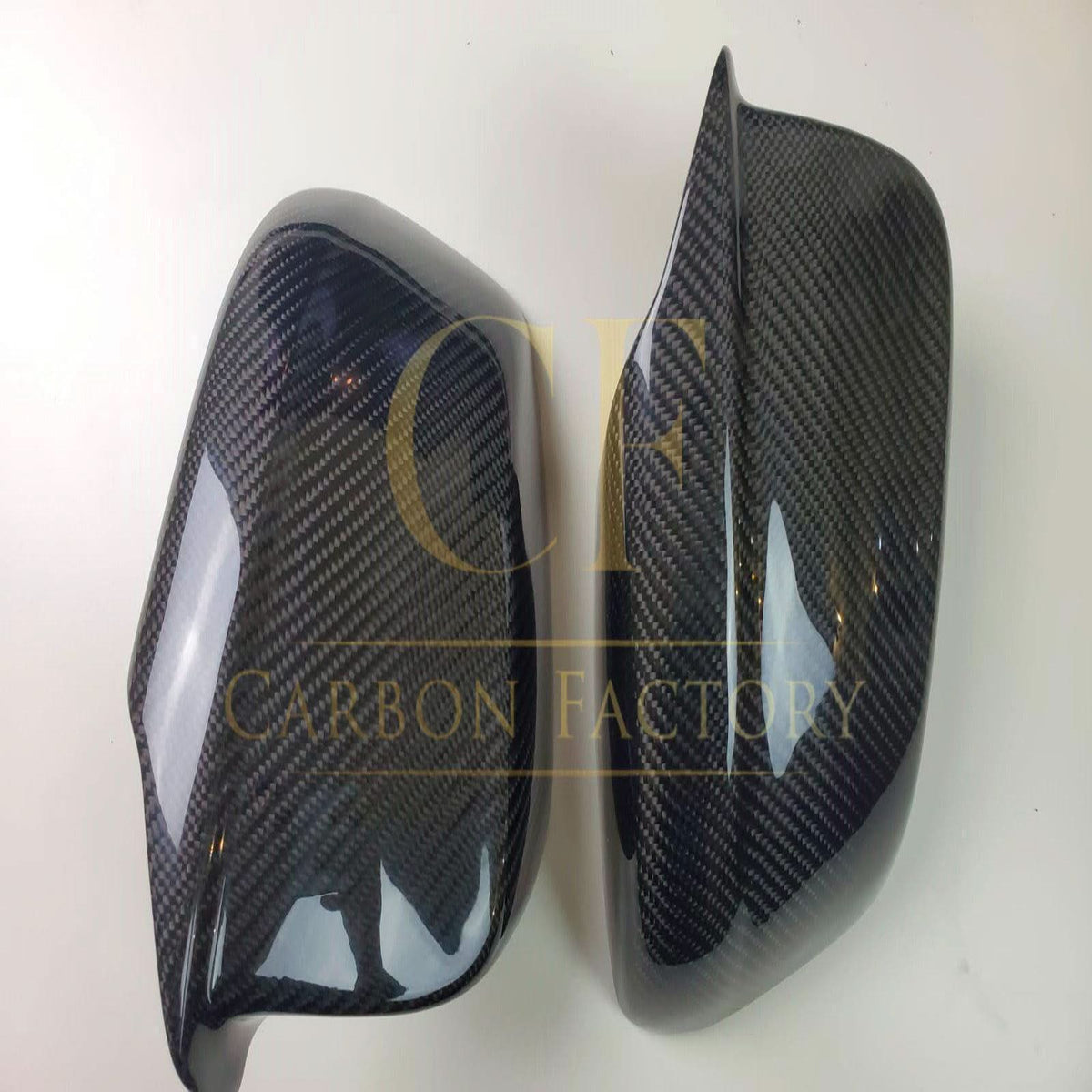 OEM Style Carbon Fibre Replacement Mirror Covers for BMW F10 5 Series Pre-LCI