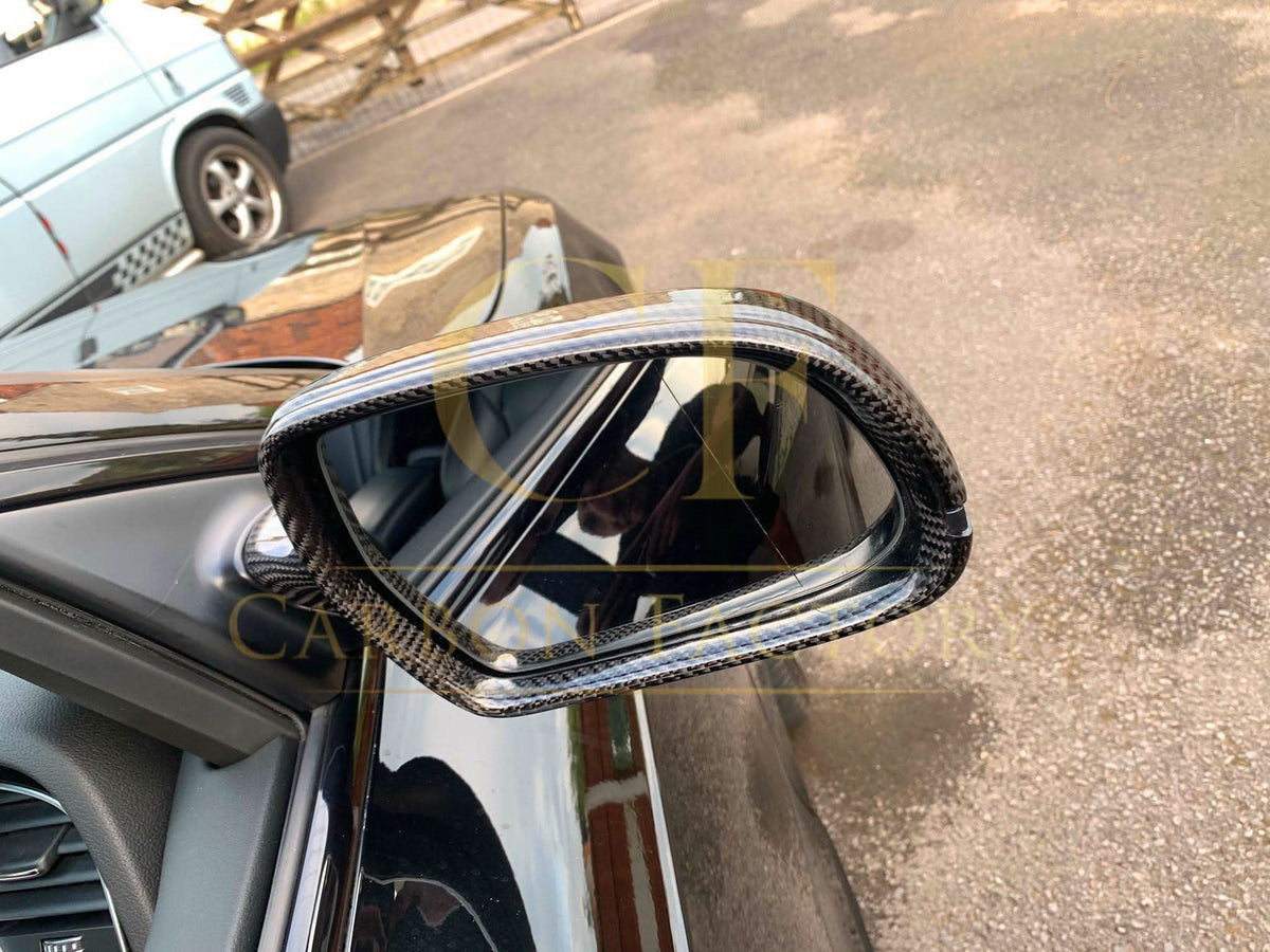 Replacement Carbon Fibre Mirror Covers for Audi B8 B8.5 A5 S5 RS5 10-16