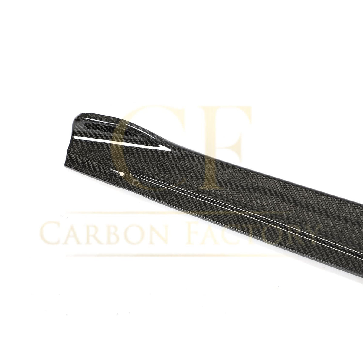 V Style Carbon Fibre Side Skirts for Audi A3 S3 Saloon 20-22
