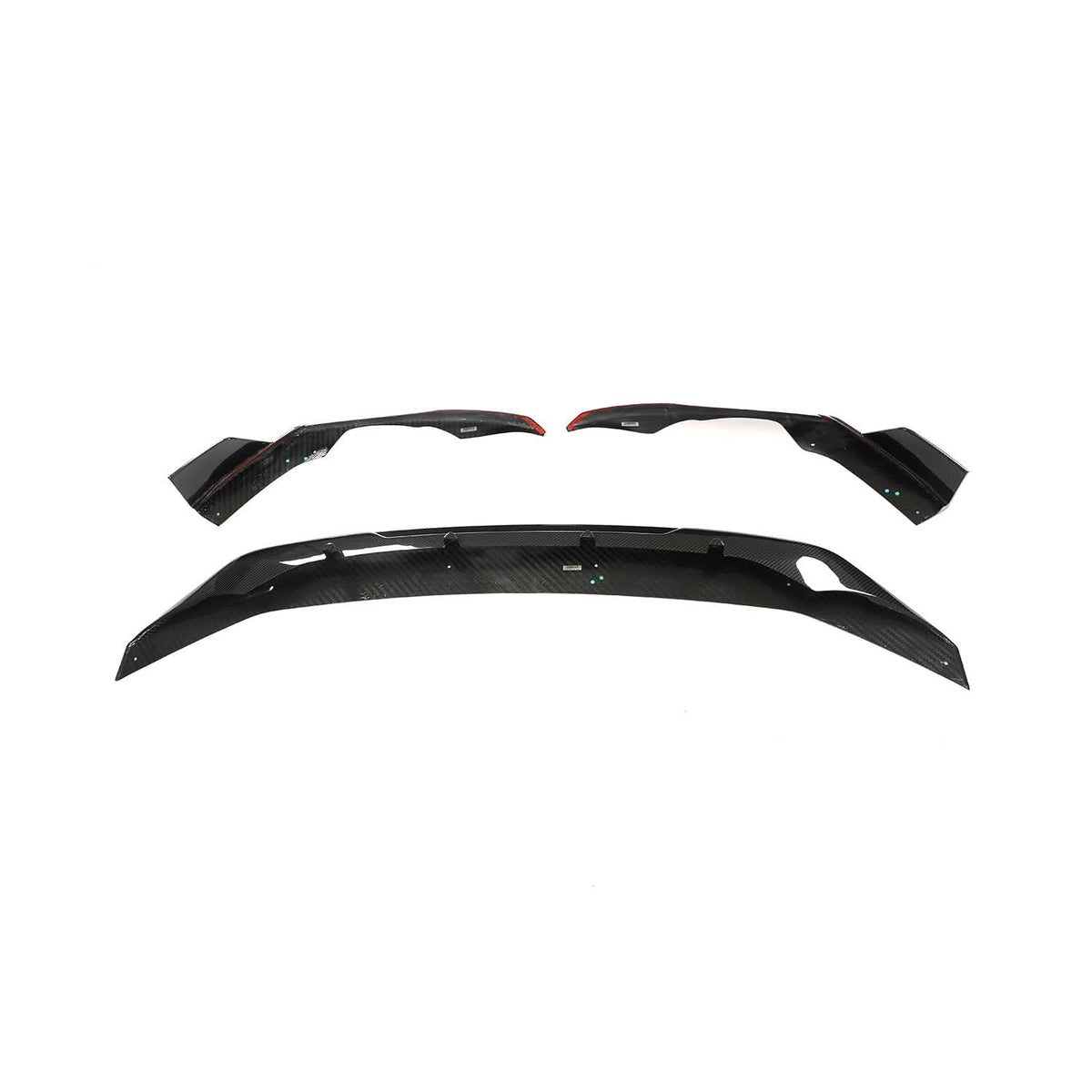 V Style Pre-Preg Carbon Fibre Front Splitter for Audi C8 RS6 19-22