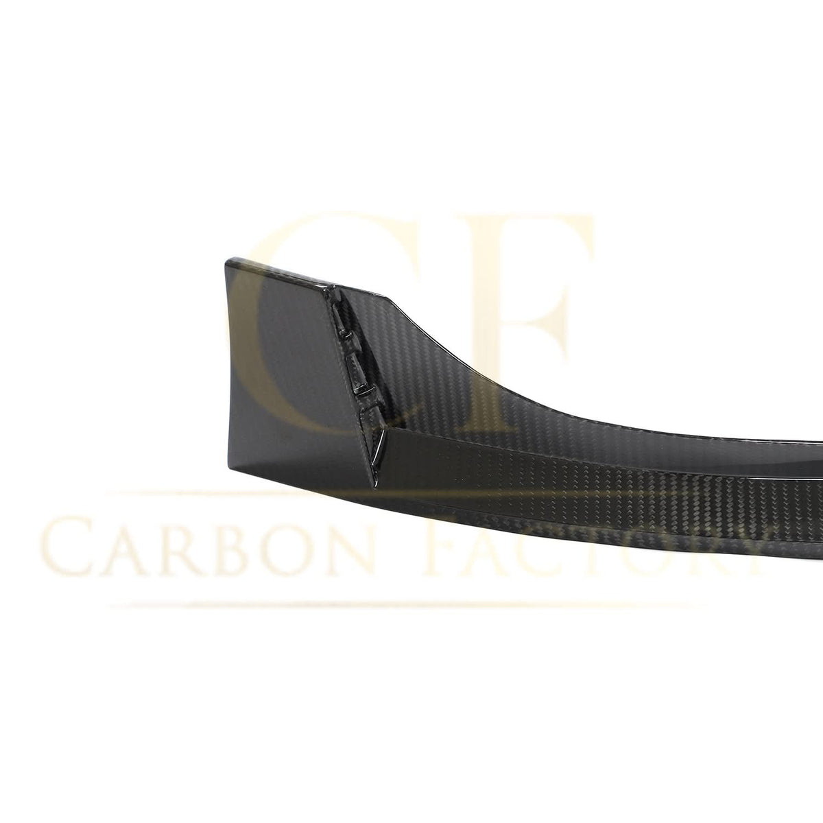 V Style Pre-Preg Carbon Fibre Front Splitter for VW Golf MK8 GTI 21-Present