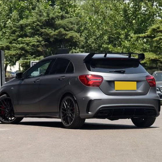A Style Carbon Fibre Roof Spoiler for Mercedes Benz W176 A Class 13-18
