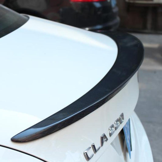 A Style Carbon Fibre Boot Spoiler for Mercedes Benz W117 CLA 13-19