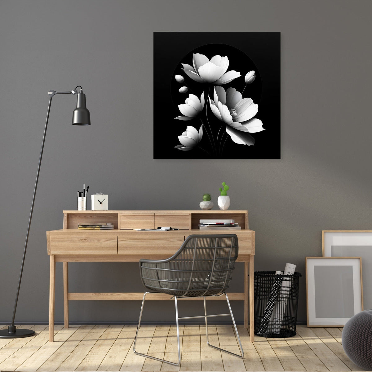 Grandeur Blossoms Canvas