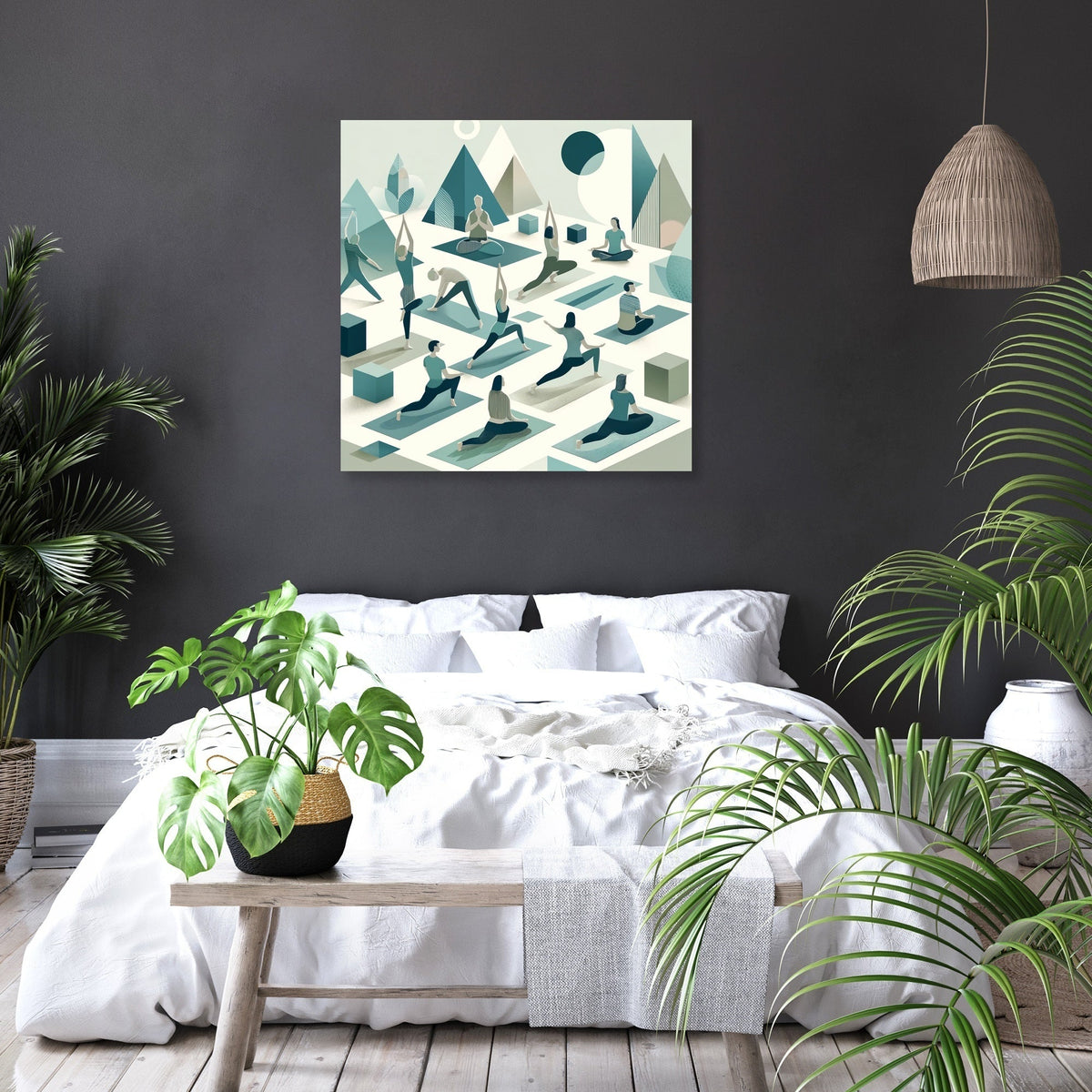 Yoga Serenity Canvas