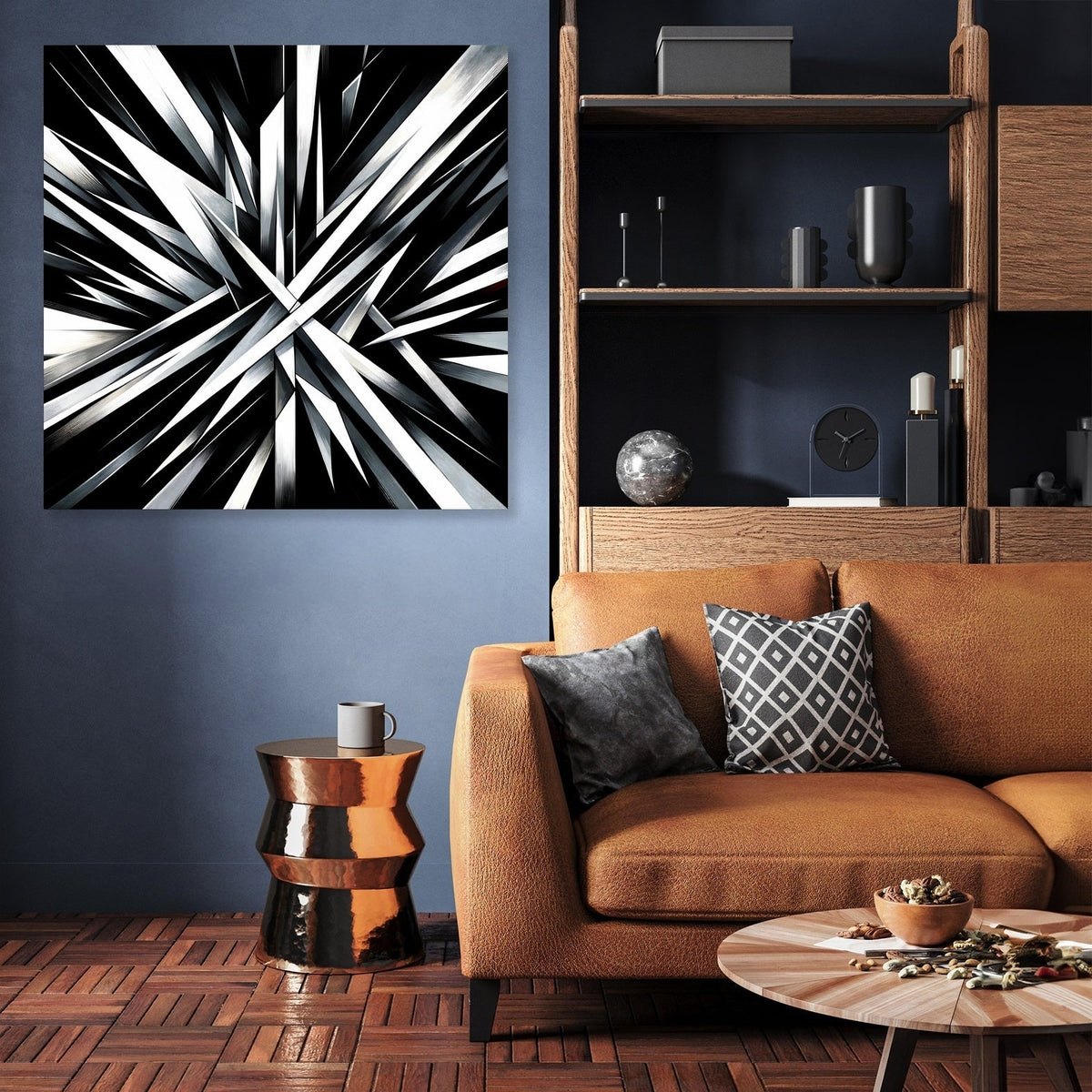 Tension Strained Canvas