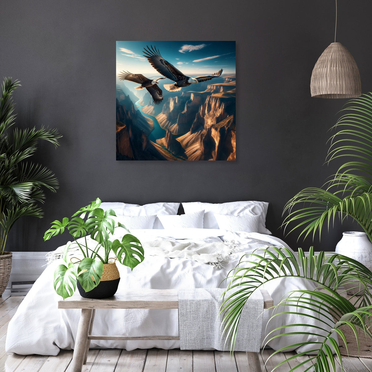 Soaring Eagles Canvas