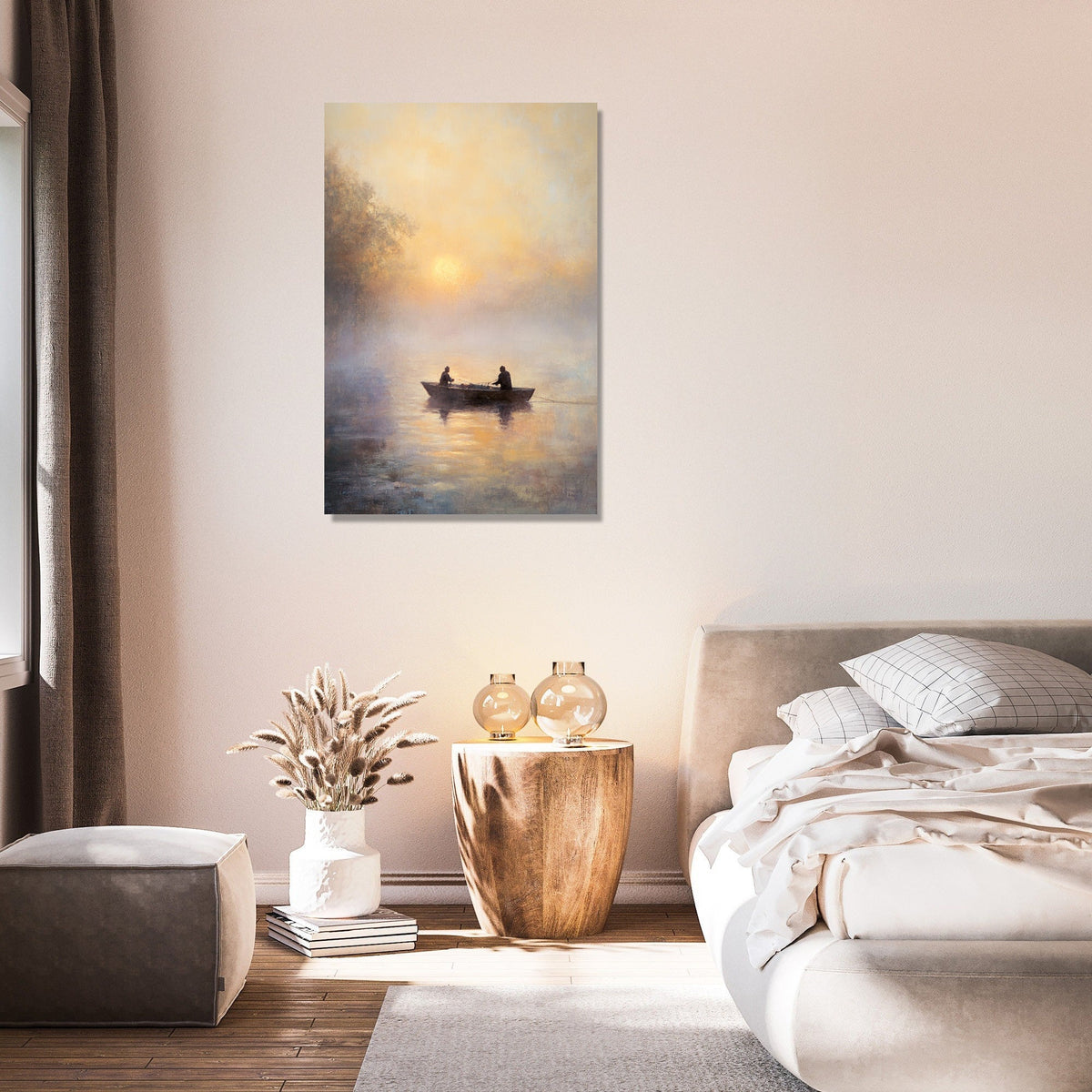 Fisherman's Morning Canvas