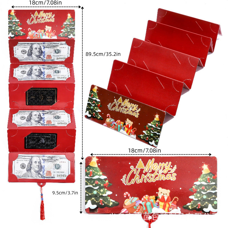 Santa Claus USD 10 Card Red Envelope